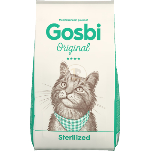 גוסבי אוריג'ינל חתול מסורס 3 ק"ג-Gosbi Original Sterilized Cat