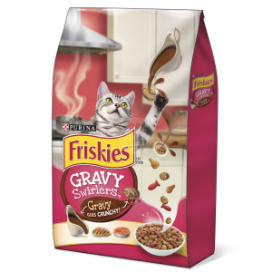 פריסקיז אקסטרה קראנץ' לחתול 7.2 ק"ג- Friskies Gravy Swirlers Cat