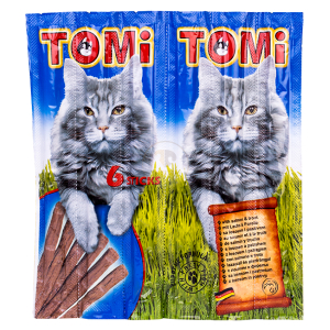 טומי חטיף מקלות סלמון ופורל 30 גרם- Tomi Sticks Salmon&Trout