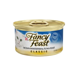 פנסי פיסט פטה דג אוקיינוס וטונה 85 גרם - Fancy Feast Ocean White Fish&Tuna