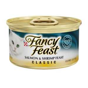 פנסי פיסט פטה סלמון ושרימפס 85 גרם- Fancy Feast Pate Salmon&Shrimps