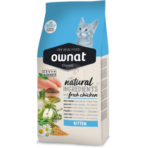 אוונט קלאסיק מזון לגורי חתולים 4 ק"ג-Ownat Classic Kitten