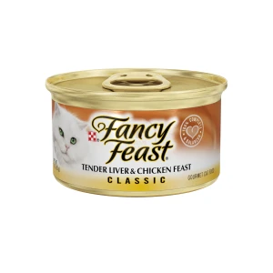 פנסי פיסט פטה כבד ועוף 85 גרם- Fancy Feast Pate Liver&Chicken