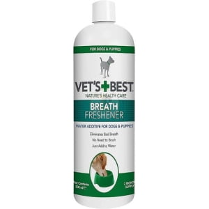 וטס בסט מי פה לכלבים לנשימה רעננה וריח נעים Vet's Best Dental Breath Freshener 500ml