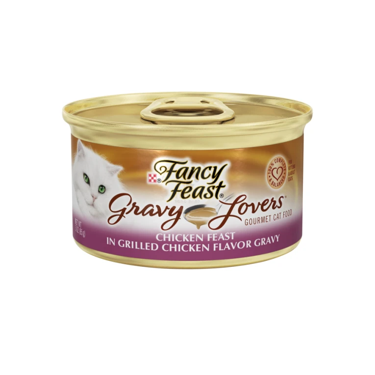 פנסי פיסט עוף ברוטב עשיר 85 גרם- Fancy Feast Chicken In Gravy