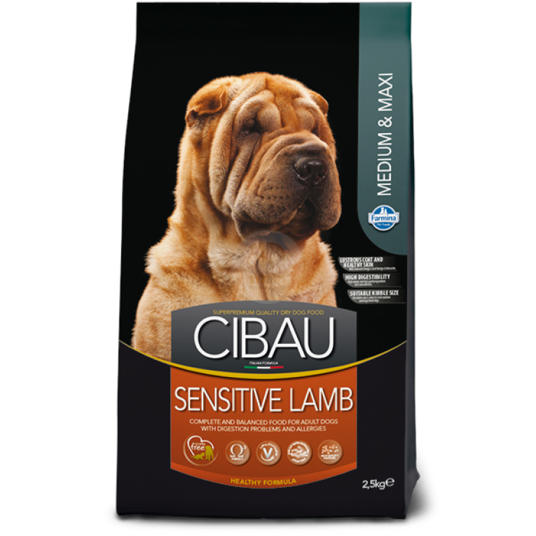 סיבאו סנסטיב כבש ואורז 12 ק"ג - Cibau Sensitive Lamb
