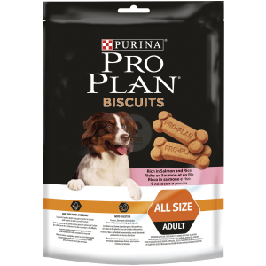 פרו פלאן ביסקוויט לכלב בטעם סלמון ואורז-Pro Plan Biscuits Salmon&Rice