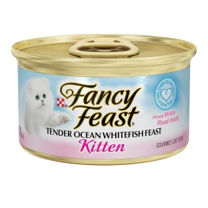 פנסי פיסט פטה דג אוקיינוס לחתלתולים 85 גרם- Fancy Feast Ocean White Fish Kitten