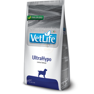 וט לייף אולטרה היפו כלב בוגר 12 ק"ג- Vet Life UltraHypo