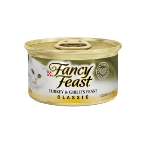 פנסי פיסט נתחי הודו ועוף 85 גרם-Fancy Feast Turkey&Giblets