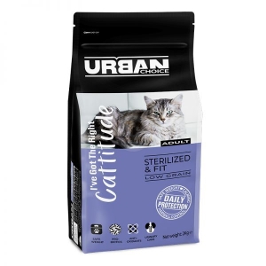 אורבן צ'ויס חתול סטרלייזד&פיט 4 ק"ג - Urban Choice Sterilized&Fit