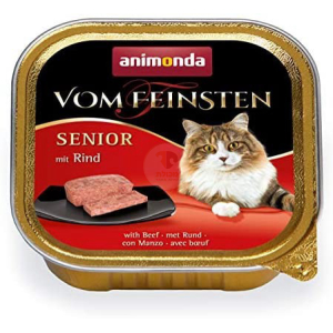 פיינשטיין סניור בקר לחתול 100 גרם - Vom Feinsten Beef Senior