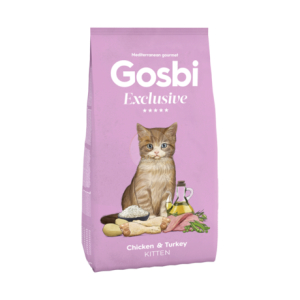 גוסבי חתול אקסלוסיב גור עוף והודו 1.5 ק"ג - Gosbi Exclusive chicken & turkey kitten