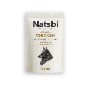 נטסבי עוף מזון טבעי מאודה 200 גרם - Natsbi Chicken