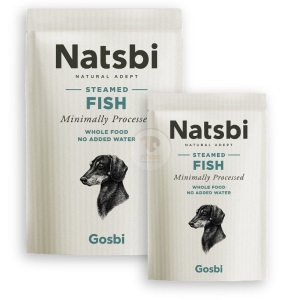 נטסבי דגים מזון טבעי מאודה 500 גרם - Natsbi Fish