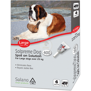 סולאנו אמפולות סולפרים לכלב ששוקל מעל 25 ק"ג(L)-Solano Solpreme For Large Dog Over 25 Kg