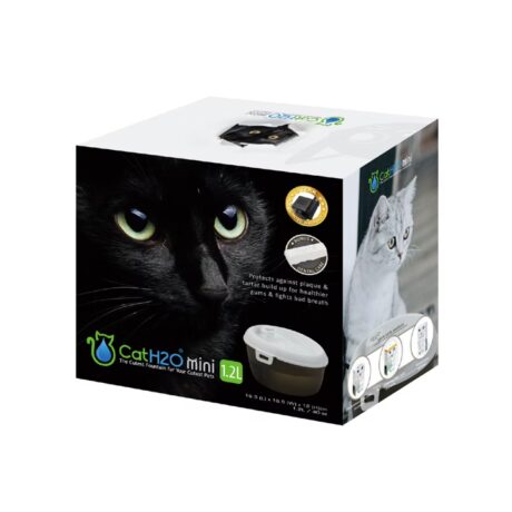 מזרקת מים לכלב ולחתול H2O + אבני פלואוריד