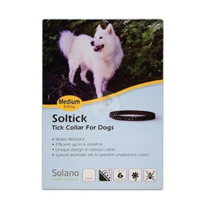 סולאנו קולר סולטיק נגד קרציות לכלב במשקל 8-20 ק"ג(M)- Solano Soltik Collar 8-20 Kg