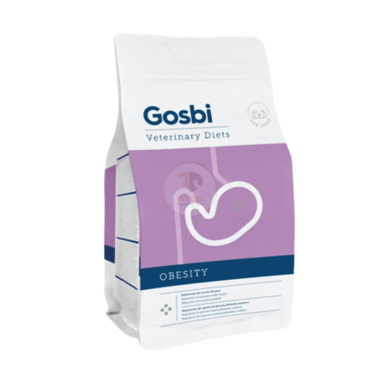 גוסבי אוביסיטי מזון טיפולי (השמנת יתר) 2 ק"ג - Gosbi Veterinary Diets Gastrointestinal