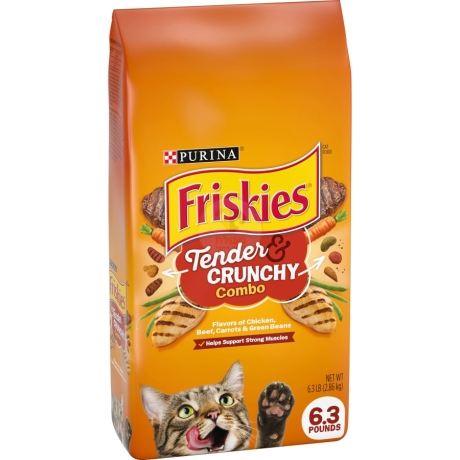 פריסקיז נתחי ברביקיו כתום 7.2 ק"ג- Friskies Tender & Crunchy