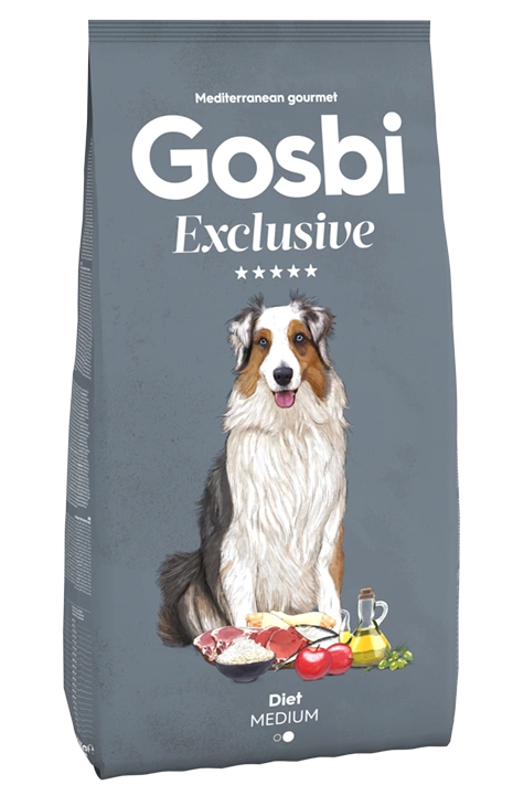 גוסבי אקסלוסיב דיאט לייט מדיום 12 ק"ג-Gosbi Exclusive Diet Medium גוסבי אקסלוסיב דיאט לייט מדיום 12 ק"ג-Gosbi Exclusive Diet Medium
