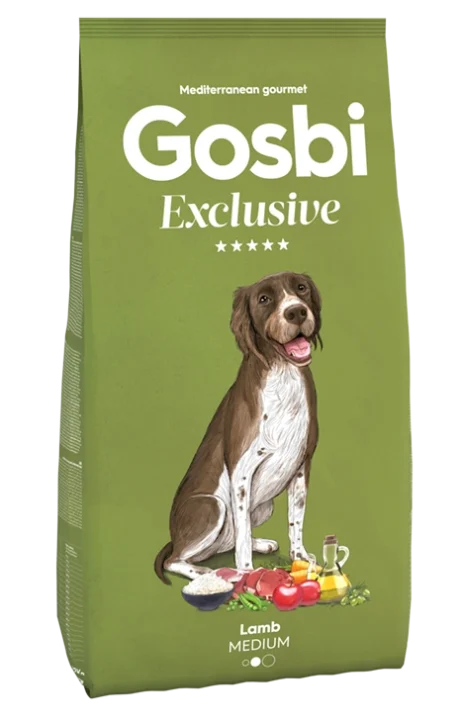 גוסבי אקסלוסיב כבש מדיום 12 ק"ג-Gosbi Exclusive Lamb Medium