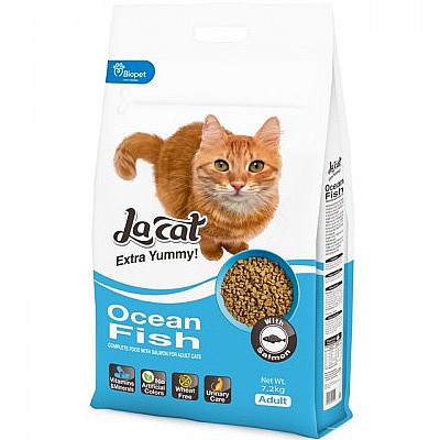 לה קט חתול בוגר דגי ים 2.8 ק"ג-La Cat Adult Cat Ocean Fish
