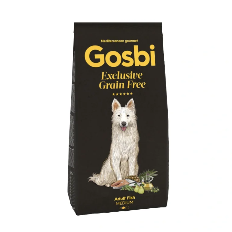 גוסבי אקסלוסיב ללא דגנים בוגר דגים 12 ק"ג-Gosbi Exclusive Grain Free Adult Fish גוסבי אקסלוסיב ללא דגנים בוגר דגים 12 ק"ג-Gosbi Exclusive Grain Free Adult Fish