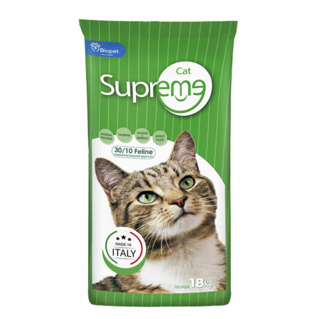 סופרים 30/10 מזון יבש מלא לחתולים 18 ק"ג | Supreme Cat 30/10 18kg
