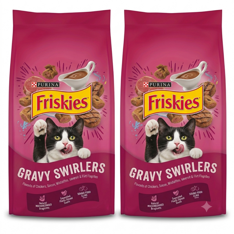 פריסקיז אקסטרה קראנץ Gravy Swirlers לחתולים - סה"כ 20 ק"ג פריסקיז אקסטרה קראנץ Gravy Swirlers לחתולים - סה"כ 20 ק"ג