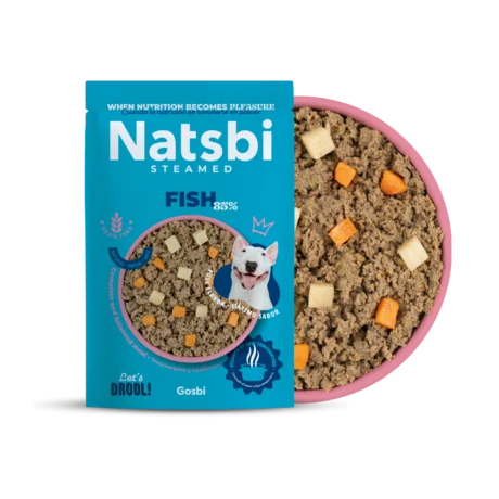 נטסבי דגים מזון טבעי מאודה 200 גרם - Natsbi Fish